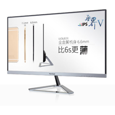 滤蓝不闪！优派VX2376-smhd 23英寸电脑显示器