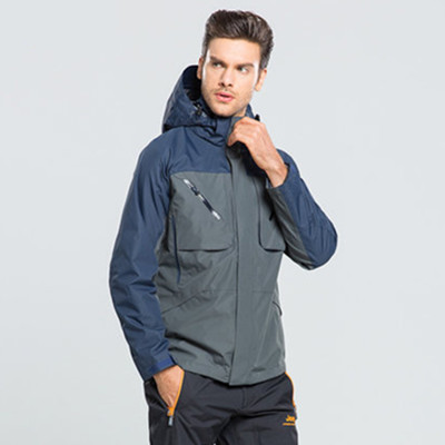 科技面料！Jeep吉普男士防风防水冲锋衣J652010677
