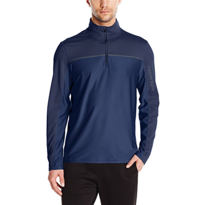 新低！Calvin Klein Q-Zip 男士半拉链上衣