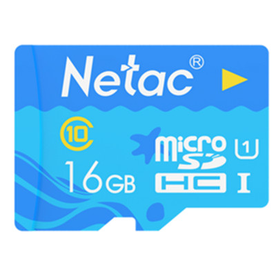 新低！Netac朗科16GG TF卡（海之蓝）