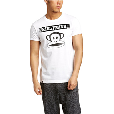 潮牌折扣！Paul Frank 大嘴猴 男式 短袖针织衫