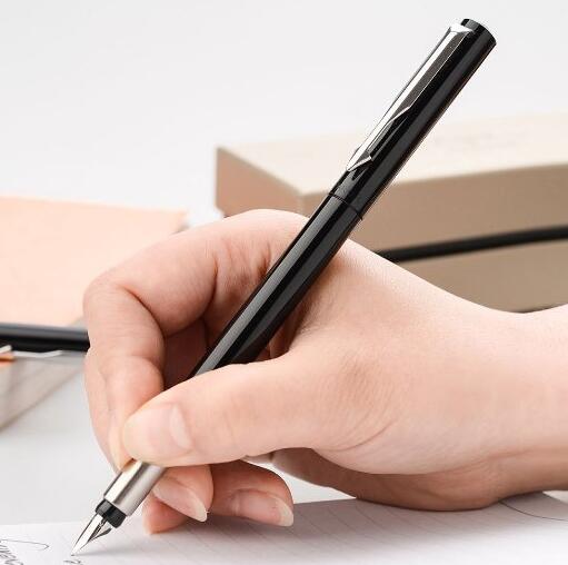 限量秒杀！PARKER 派克 威雅黑色胶杆墨水笔 笔记本礼盒