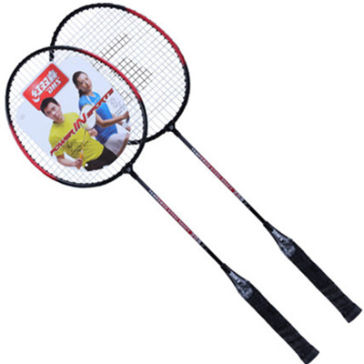 初学优选！DHS红双喜羽毛球拍双拍208