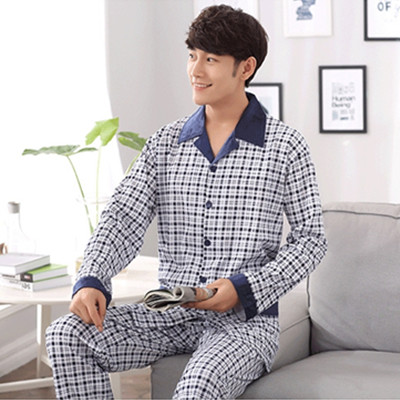 价格合适！Punizzi堡尼诗男纯棉长袖家居服