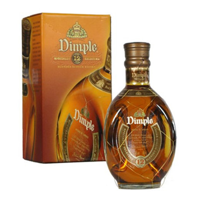 芬芳顺滑！Dimple 添宝12年调配苏格兰威士忌500ml
