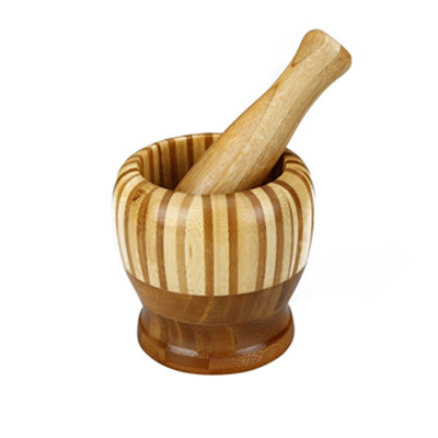 自然木香！阿里山天然环保餐具捣蒜罐压蒜器