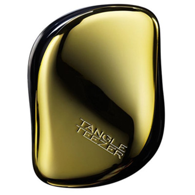 一梳到底！Tangle Teezer豪华便携款璀璨金美发梳