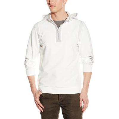 新低！Calvin Klein Solid Sweatshirt男士连帽运动衫