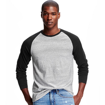 新风尚！Old Navy男美式休闲风插肩袖长袖T恤332904