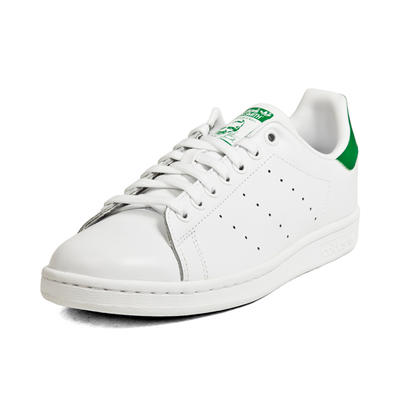 正品好價(jià)！Adidas Stan Smith J 綠尾女子板鞋