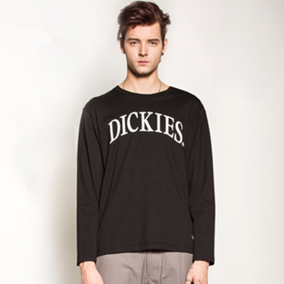 秋季新品！Dickies印花长袖T恤 163M30EC26