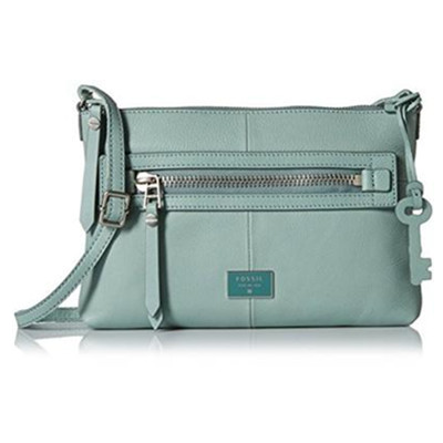 清新配色！FOSSIL化石 Dawson 女士斜挎包