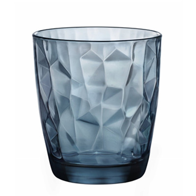 时尚精美！Bormioli 波米欧利 玻璃水杯钻石系列六只炫彩装