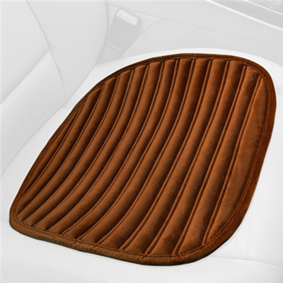 舒适健康！牧宝 养生单垫 碧玺石填充 车家两用 咖色