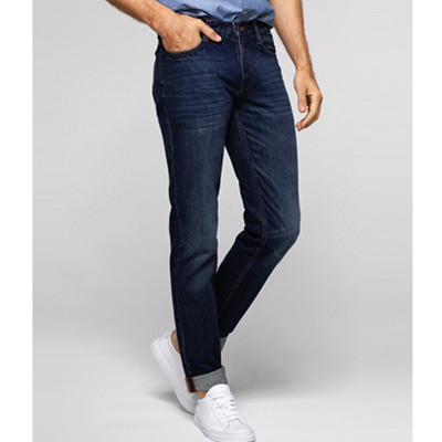 新风尚！佐丹奴男子水洗纯棉丹宁牛仔长裤01116069