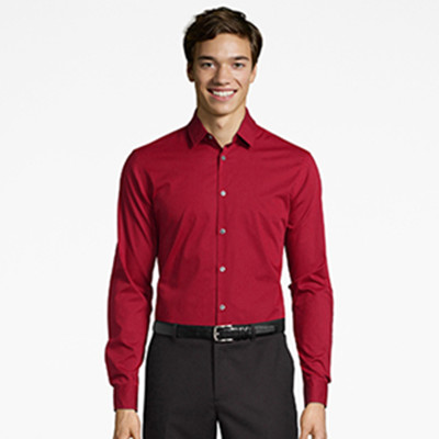 新风尚！Macy's男士弹力棉长袖衬衫264688811