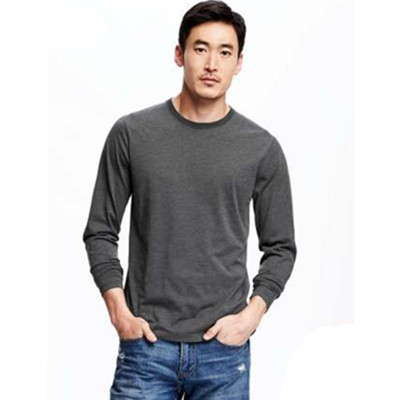 新风尚！Old Navy纯色基本款圆领长袖打底T恤293477