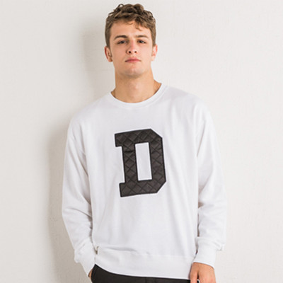 新风尚！Dickies男式毛圈布贴布绣宽松卫衣163M30EC23