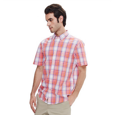 新风尚！NAUTICA诺帝卡男装EWX短袖衬衫W52127S