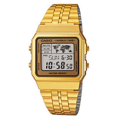 价格合适！卡西欧Analogue指针系列男士手表A500WGA-9DF