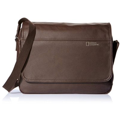 稳重大气！国家地理 Dean系列男式 商务手提电脑包