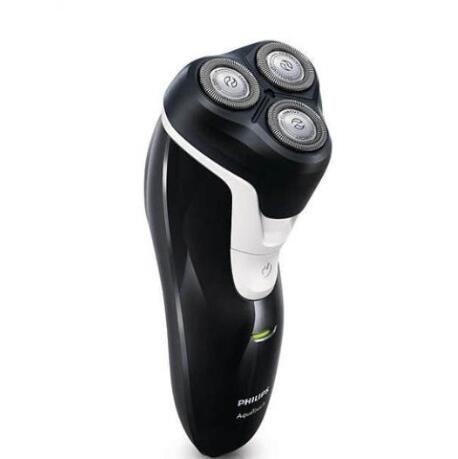 洁净剃须！飞利浦干湿两用三刀头电动剃须刀AT610/14