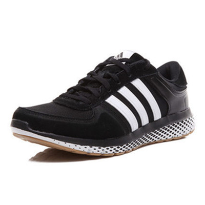 复古风格！阿迪达斯透气轻便休闲跑步鞋 S77924