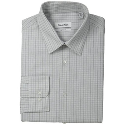 休闲简约！Calvin Klein Regular Fit 男士衬衫