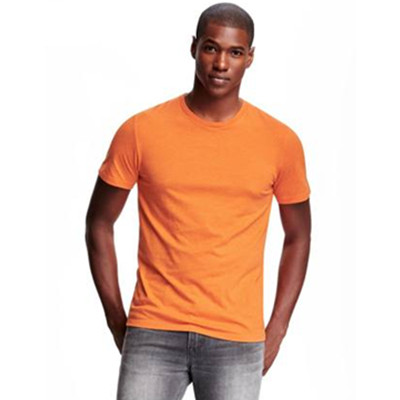 近期好价！OLD NAVY必备款纯色罗纹针织圆领短袖T恤953781-2