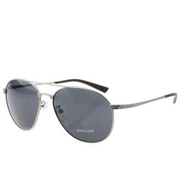 时尚遮阳！POLICE 太阳镜男女款经典 S8953M
