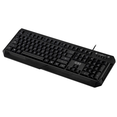 游戏流畅！罗技G90icUSB有线键盘