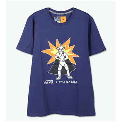 个性时尚！VANS万斯人物字母印花短袖VN0A2TQB84A
