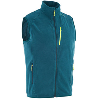 开学爆到！迪卡侬QUECHUA F户外抓绒衣马甲