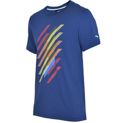 开学爆到！Mizuno美津浓男款圆领短袖T恤K2CA6016