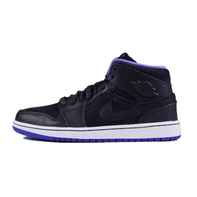 深藍(lán)麂皮！Air Jordan 1 Mid Nouveau男子籃球鞋