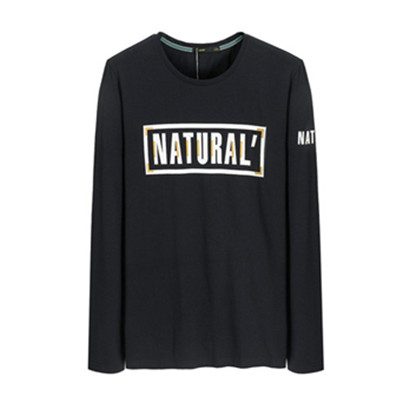 复古校园！森马简约休闲潮流长袖T恤