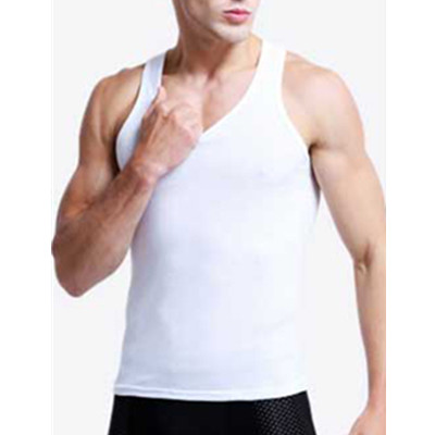 白菜价！狼语男士纯棉背心3件装