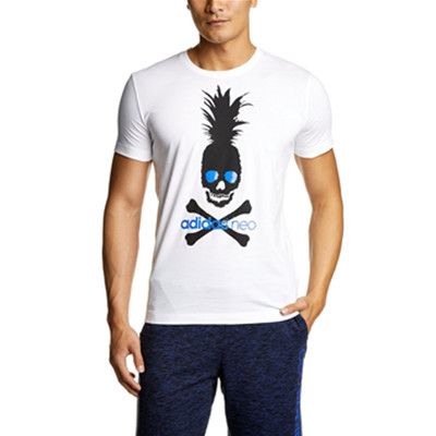 休闲舒适！adidas NEO 阿迪达斯运动生活 GRAPHICS 短袖上衣