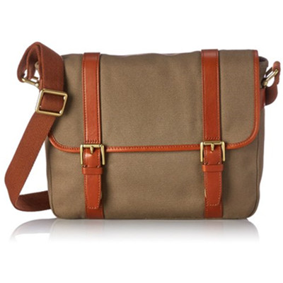 再降！Fossil Estate Ew City 男士单肩包