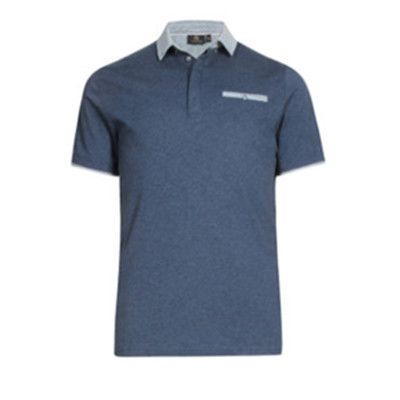 透气舒适！C＆A男式假两件拼接POLO衫CA200173064