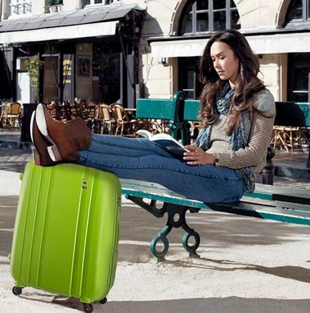 性价比高！Delsey法国大使849 PP ZIPPE拉杆箱20寸