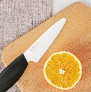 轻巧通透！KYOCERA 京瓷 FTC295-BK 陶瓷水果刀(3寸)