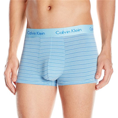 弹力贴身！Calvin Klein Body Modal条纹特别版 男子平角内裤