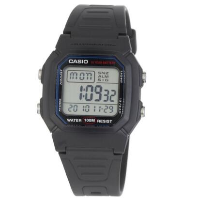 白菜价！卡西欧 DIGITAL系列树脂电子男表 W-800H-1A