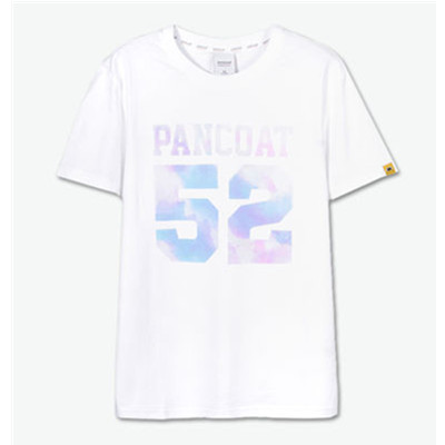 简约潮流！pancoat缤纷数字字母短袖T恤PPATE162108U