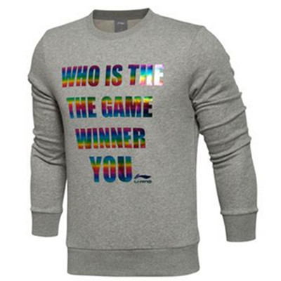 开学爆到！李宁男子训练运动卫衣套头衫AWDL307