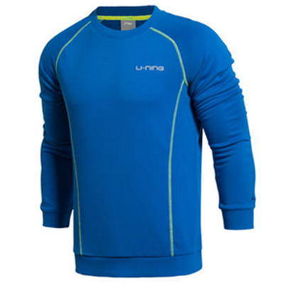 开学爆到！李宁男子训练运动卫衣套头衫AWDK041