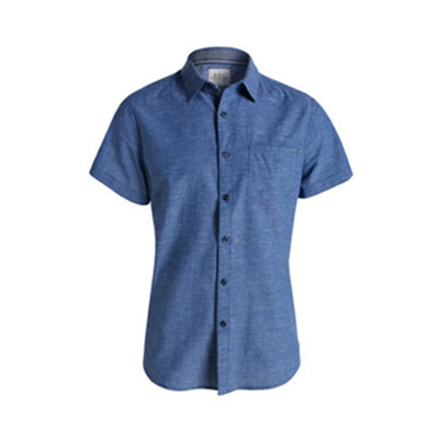 修身款式！ESPRIT EDC短袖衬衫-046CC2F017