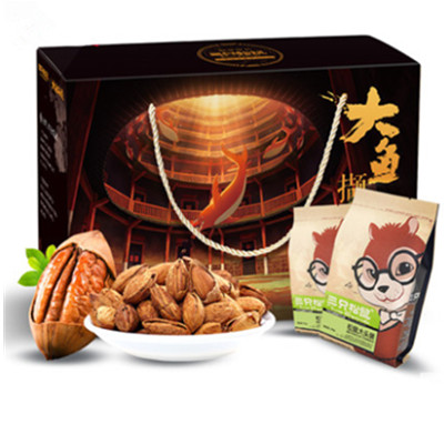 中秋好礼！三只松鼠大鱼撷果来中秋礼盒1258g