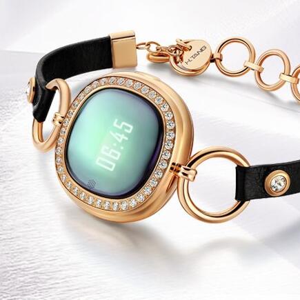 镶嵌水晶！H.TANG 和唐 女性智能手表